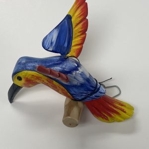 Wooden Hanging Bird