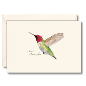 Earth Sky + Water -  Anna's Hummingbird Boxed Notes